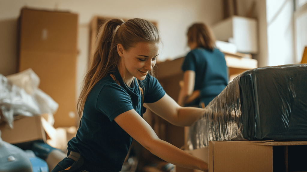Professional team handling household clearance services efficiently.